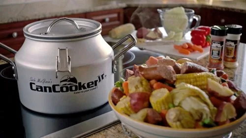 Vista 5 de CanCooker Signature Series Cookbook Azul 2 galones