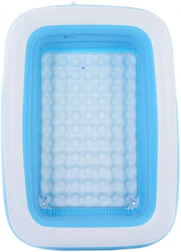 Vista 3 de Centro de natación Familiar, acuario, Piscina inflable, Piscina de salón Rectangular, 4.9 ft