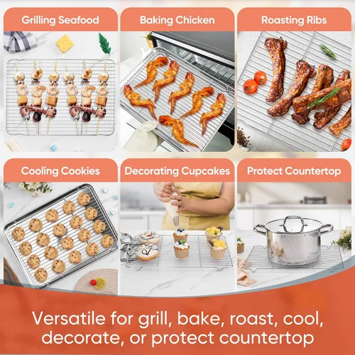 Vista 8 de Homikit - Juego de utensilios de cocina de silicona y estante de enfriamiento, 15 piezas de utensilios de cocina con soporte para utensilios