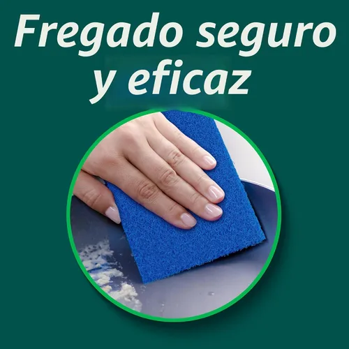 Vista 6 de Scotch-Brite® Almohadilla de limpieza cero arañazos, 3 almohadillas para fregar, almohadillas antiarañazos para limpieza de cocina y platos