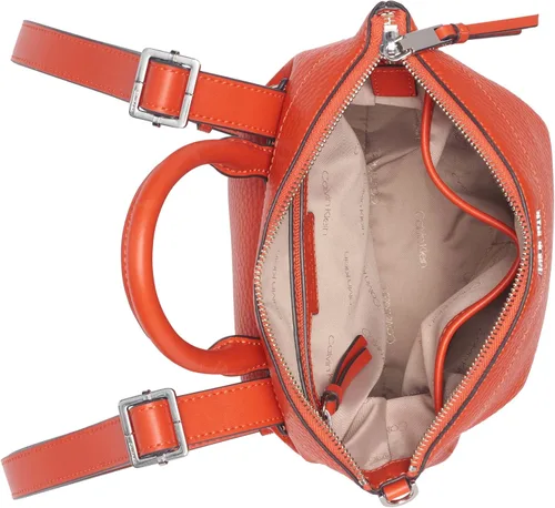 Vista 5 de Calvin Klein Mochila Cypress 2 en 1 con cremallera superior para mujer, Anaranjado