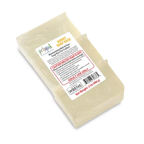 Vista 6 de Primal Elements Base de jabón de aloe – Base de jabón hidratante para derretir y verter glicerina para manualidades y hacer jabón, fácil de cortar