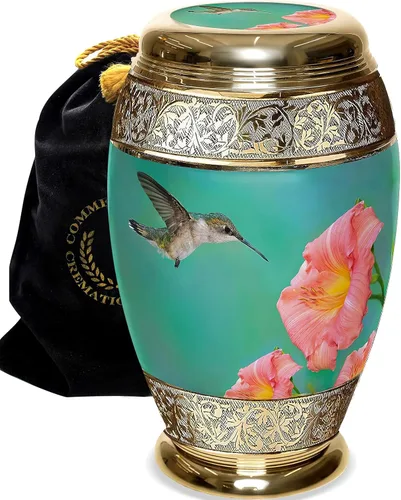 Vista 52 de Urnas de Cremación Conmemorativas para Cenizas Humanas de Adultas Femeninas - Urnas Personalizadas y Decorativas - Urnas Bellamente Hechas a Mano