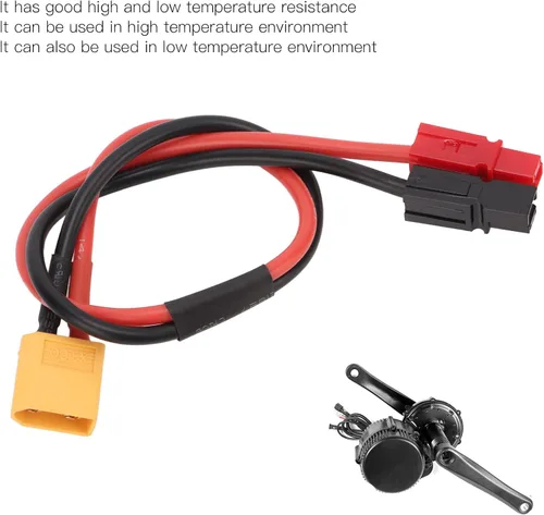 Vista 3 de Cable de extensión XT60,Conector XT60,Enchufe del conector XT60,Conductor de gel de sílice de cobre de alta resistencia a bajas temperaturas XT60 a