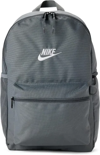 Vista 9 de Nike Adult Classics Heritage Mochila (25L, 23L o 6L) Hombres y Mujeres Negro/Negro/Blanco