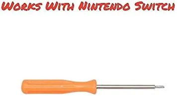 Vista 4 de Destornillador de punta en Y de tres puntas de triple punta en Y de 0.059 in compatible con Nintendo Switch compatible con reparación de controlador