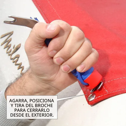Vista 2 de Herramienta para enganchar los broches de presión superiores para broches de botes
