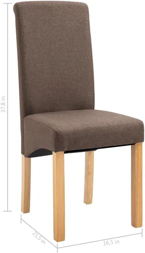 Vista 10 de Dining Chairs 4 Pcs Yellow Fabric,Living Room Dining Chairs,Counter Dining Chairs Suitable for Daily Dining Or Special Events Such As Meetings