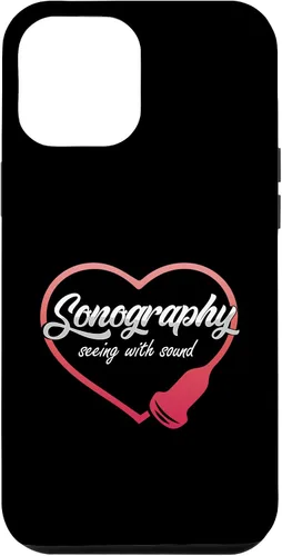 Vista 26 de Sonography Seeing with Sound Ultrasonido Ecografía Medicina Case para iPhone 17