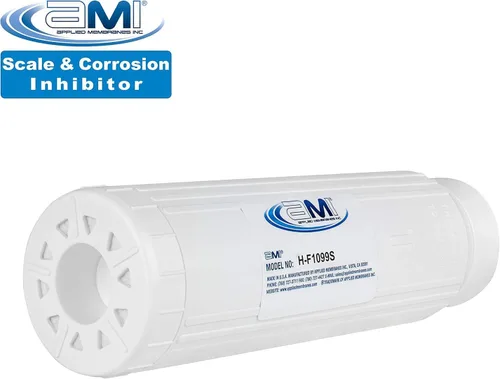 Vista 3 de Inhibidor de incrustaciones y corrosión Acondicionador de agua con cartucho de filtro de polifosfato evita la formación de incrustaciones