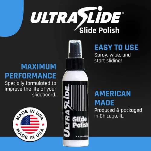 Vista 2 de Pulidor de Tablero Deslizante - Spray y Lubricante para Tablero Deslizante de Hockey para Deslizamiento sin Fricción - Spray de Silicona Premium
