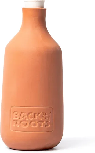 Vista 6 de Back to the Roots - Maceta de autorriego de terracota Olla, 700mL Proporciona 1 semana de riego preciso