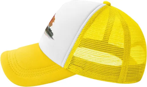 Vista 3 de The Farm Original Gorra de camionero ajustable de malla para hombre y mujer, color negro