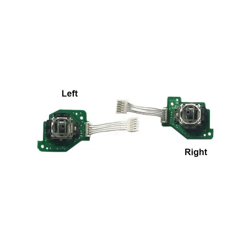 Vista 2 de Rinbers Left Right Analog Joysticks with PCB and Flex Cable Assembly Replacement for Nintendo Wii U Gamepad Controller