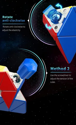 Vista 5 de Bukefuno MoYu RS Maglev Pirámide 3x3 Velocidad Rompecabezas MFJS moyu Maglev Pyraminx M Cubo 2022 sin pegatinas Pirámide Rs Maglev