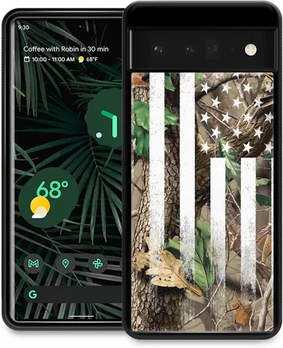 Vista 12 de CARLOCA Funda compatible con Google Pixel 6, diseño gráfico de moda a prueba de golpes, protección antiarañazos y caídas, Google Pixel 6 en blanco