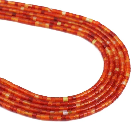 Vista 13 de BEADIA Cuentas Espaciadoras de Jade Natural Africano Planas Redondas Sueltas para Hacer Joyas con Abalorios 3mmx2mm 38cm