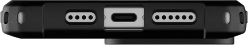 Vista 9 de URBAN ARMOR GEAR UAG [versión actualizada] Funda compatible con iPhone 15 Pro Max de 6.7 pulgadas, Metropolis LT Kevlar negro, imán integrado