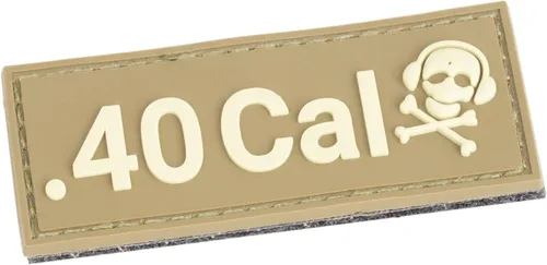 Vista 13 de G-CODE Parche Calibre - TAN en TAN - (.40 S&W)
