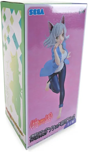 Vista 6 de Sega Serie Monogatari: Figura premium Hanekawa negra (versión 2)