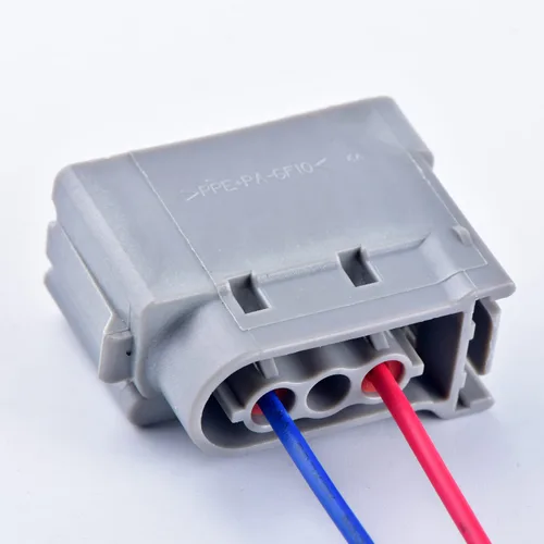 Vista 2 de Conector impermeable automático de 2 pines para Ford Focus Mondeo GM Buick Opel Cadillac Lincoln Jeep Faro intermitente luz trasera Plug (gris)