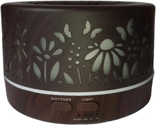 Vista 13 de Wild Essentials - Difusor de aceite esencial de diseñador de 23.7 fl oz para habitación grande, vaporizador ultrasónico de aromaterapia 5 en 1