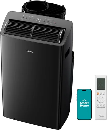 Vista 14 de Midea Duo 12,000 BTU (10,000 BTU SACC) Inversor de alta eficiencia, aire acondicionado portátil ultra silencioso, enfría hasta 450 pies cuadrados