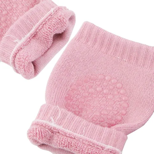 Vista 4 de 5pares nextnol bebé gatear antideslizante rodilla unisex bebé niños rodilleras ajustable rodilla coderas gatear Protector de seguridad