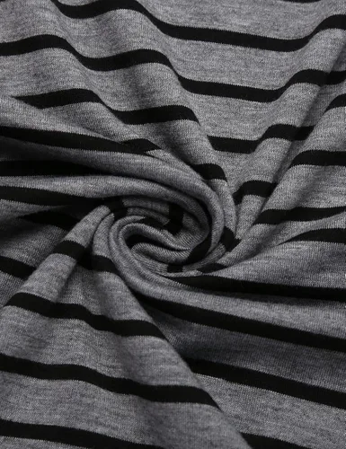 Vista 5 de Ekouaer Camisón largo para mujer con cuello en V, ropa de dormir de longitud completa con bolsillos