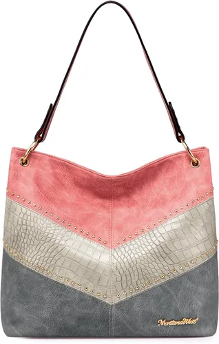 Vista 12 de Carteras para mujer, bolsos hobo para mujer, bolso de hombro holgado *Turquesa