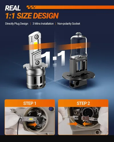 Vista 2 de SEALIGHT H3 - Bombillas antiniebla
