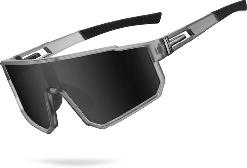 Vista 20 de Gafas de sol deportivas para niños, polarizadas, con protección UV400, para niños y niñas, para béisbol, softbol, ciclismo
