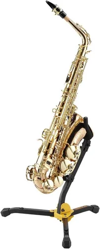 Vista 3 de Hercules DS530BB Soporte para saxofón Alto/Tenor con bolsa y Vandoren SR2125 Saxo Alto Cañas Tradicionales Fuerza 2.5; Caja de 10