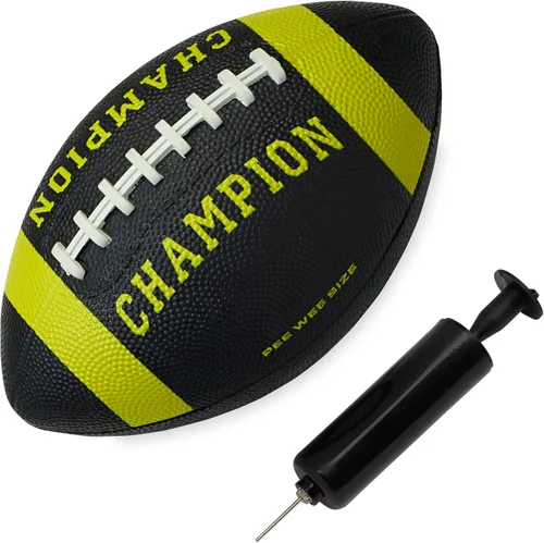Vista 28 de Champion Blitz Fútbol, Fútbol para Todo Clima, Agarre Mejorado, Cubierta de Goma Duradera y Cordones Moldeados, para Deportes y Entrenamiento al