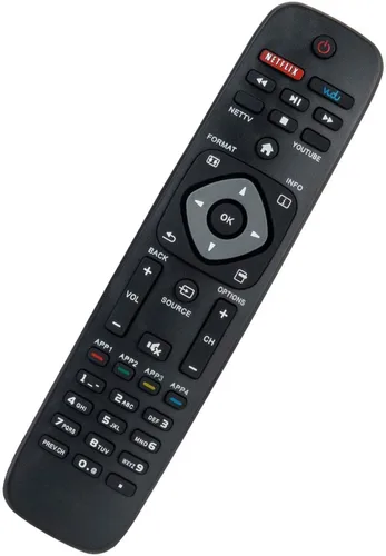 Vista 3 de Mando a distancia universal para Philips TV, compatible con todos los televisores inteligentes Philips LCD LED 4K UHD