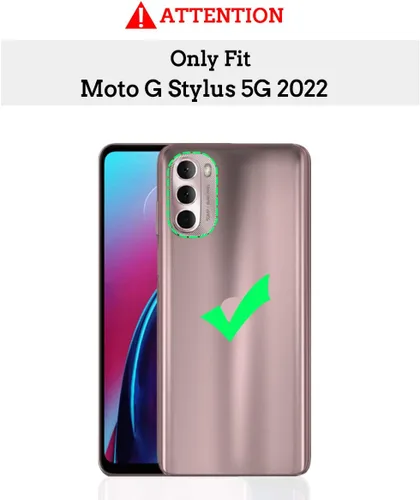 Vista 2 de Funda de teléfono personalizada para Moto G Stylus 5G 2022, [no para Moto G Stylus 2021] [NO para Moto G Stylus], funda para teléfono con fotos
