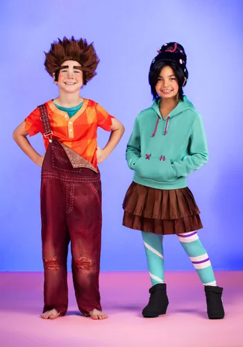 Vista 2 de Disfraz Disney Ralph Wreck It Ralph para Niños Multicolor