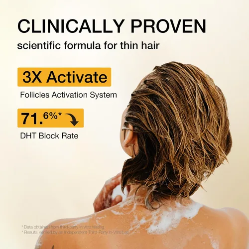 Vista 7 de Champú profesional para restaurar el cabello, 7 onzas líquidas y Hair Labs Biotin Peptide Hair Restore Shampoo 7 Fl Oz