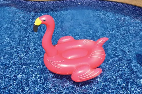 Vista 4 de Flotador gigante Swimline con forma de cisne para albercas