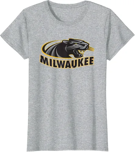 Vista 6 de Wisconsin Milwaukee Panthers Icon Camiseta, Negro
