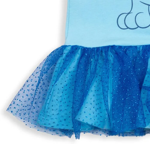 Vista 8 de Blues Clues You Disfraz de cosplay azul para niñas vestido de camiseta leggings de bebé a niño pequeño