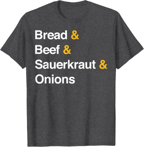 Vista 21 de Ingredient List - Camiseta de manga corta, diseño de sandwich