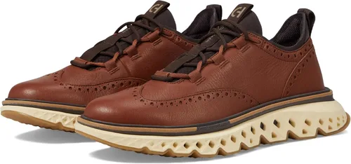 Vista 8 de Cole Haan 5. Zerogrand Wing Oxford para hombre Negro/Pavimento/Nube de tormenta