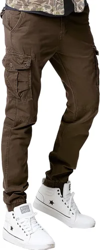 Vista 17 de Match Pantalones de sarga para hombre.