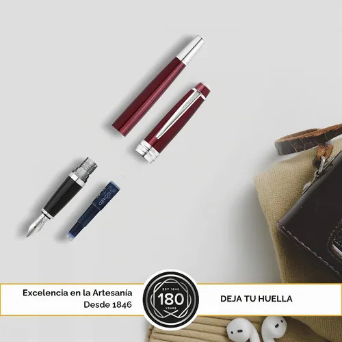 Vista 3 de Tinta negra embotellada Cross para pluma estilográfica (8945S-2), Negro