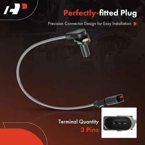 Vista 4 de A-Premium Sensor de velocidad de transmisión automática compatible con Volkswagen Jetta 2000-2005, Golf/Beetle 2000-2004, 1.8L 1.9L 2.0L 2.8L