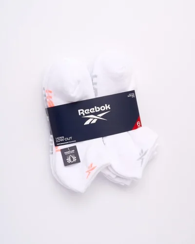 Vista 2 de Reebok Women's Athletic Socks - Performance Cushioned Low Cut Socks (6 Pack)