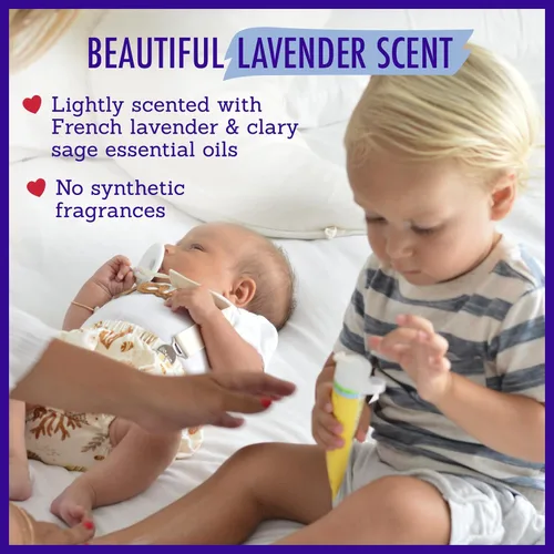 Vista 7 de Crema de caléndula California Baby 100% hidratante a base de plantas Loción para bebé de lavanda Hidratante facial para piel seca