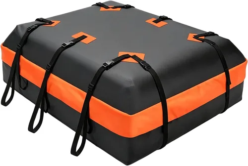 Vista 10 de Bolsa de transporte de carga impermeable para techo de coche de Mandarina