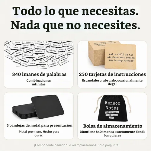 Vista 6 de Paquete combinado de notas de rescate, juego base + paquete de expansión uno, hasta 10 jugadores